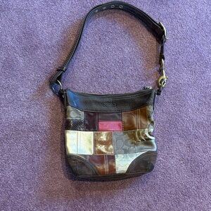 Coach Patchwork Shoulder Bag